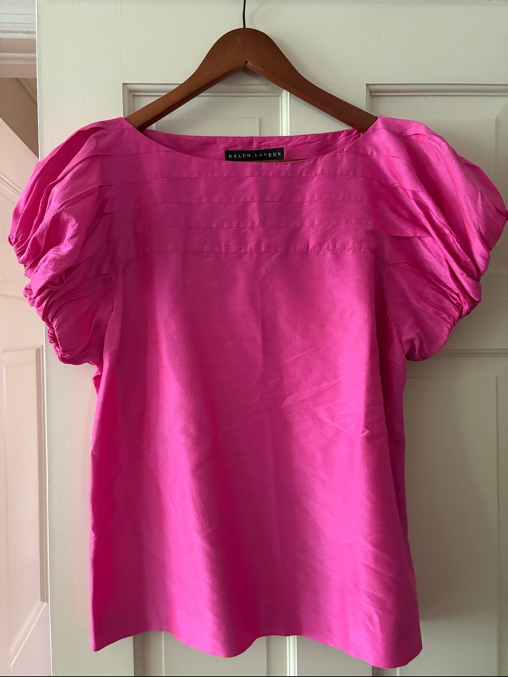 Ralph Lauren Hot Pink Short Sleeve Top